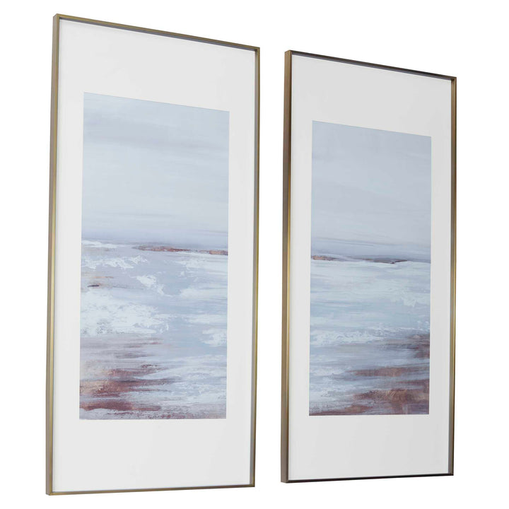 American Home Furniture Uttermost Coastline Framed Prints, Set of 2