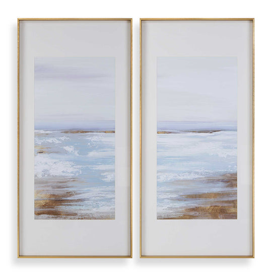 American Home Furniture Uttermost Coastline Framed Prints, Set of 2