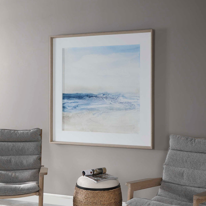 American Home Furniture Uttermost Surf and Sand Framed Print