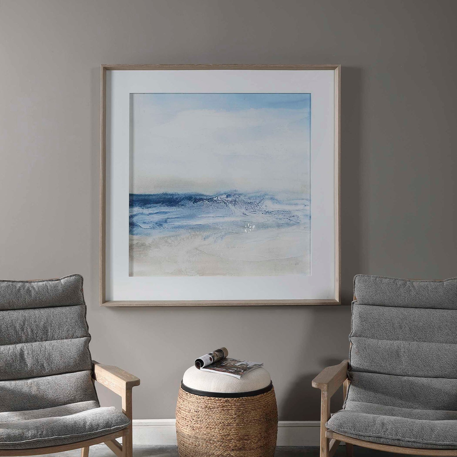 American Home Furniture Uttermost Surf and Sand Framed Print