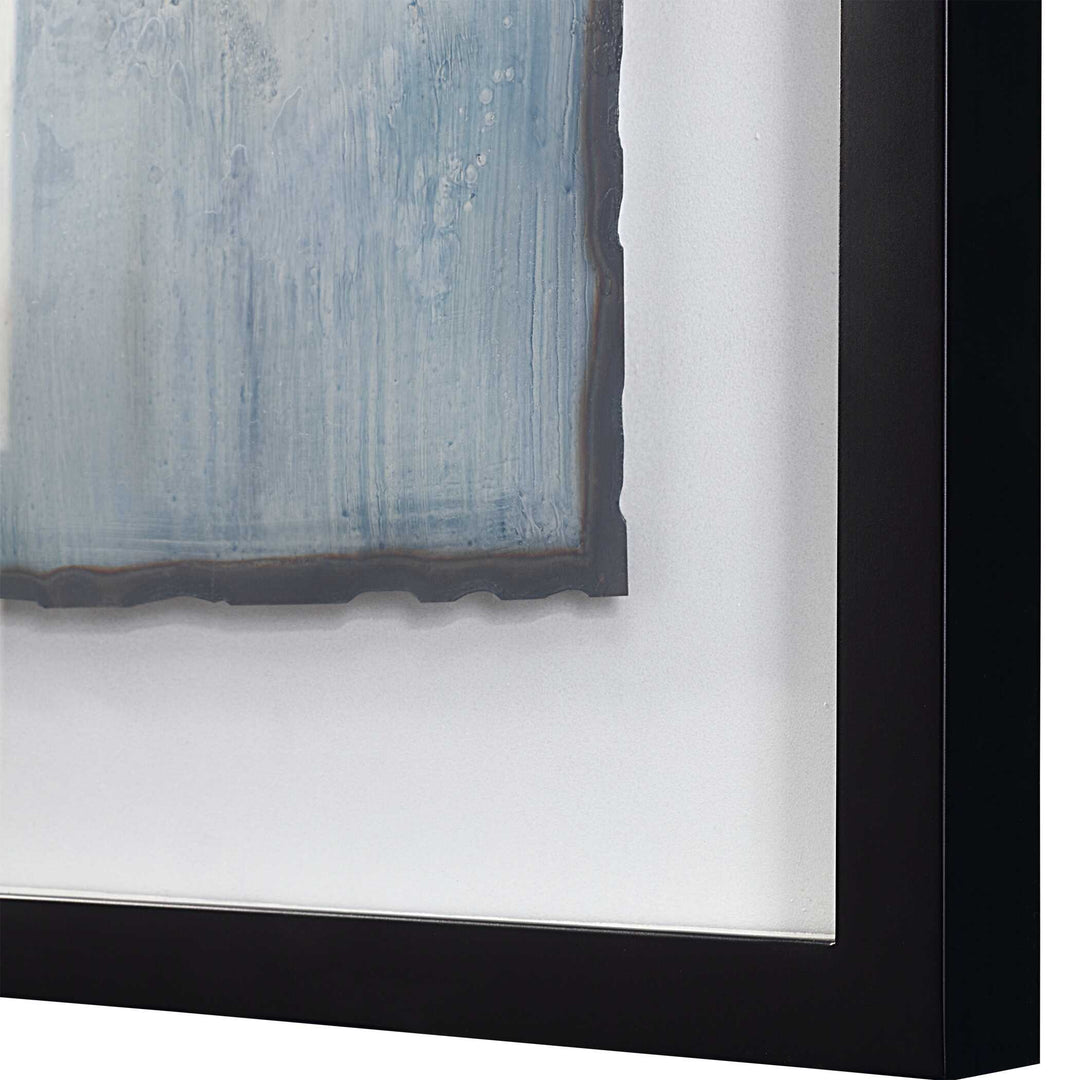 American Home Furniture Uttermost Glimmering Agate Abstract Prints, Set of 2