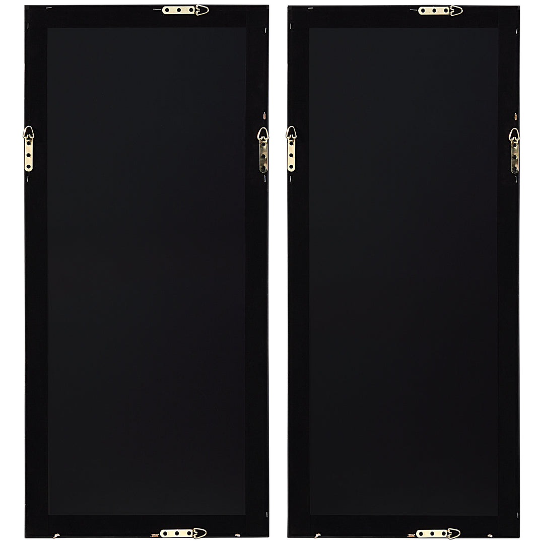 American Home Furniture Uttermost Glimmering Agate Abstract Prints, Set of 2