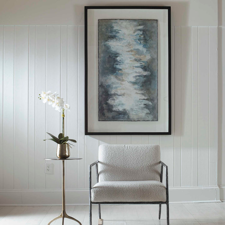 American Home Furniture Uttermost Lakeside Grande Framed Abstract Print