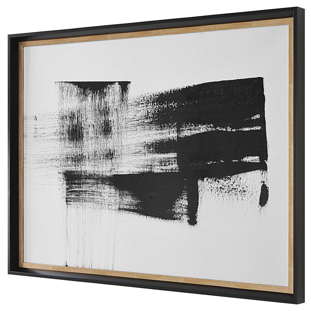 American Home Furniture Uttermost Mystere Framed Contemporary Print