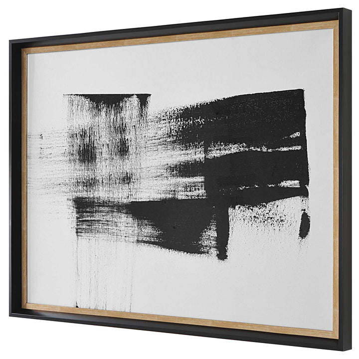 American Home Furniture Uttermost Mystere Framed Contemporary Print
