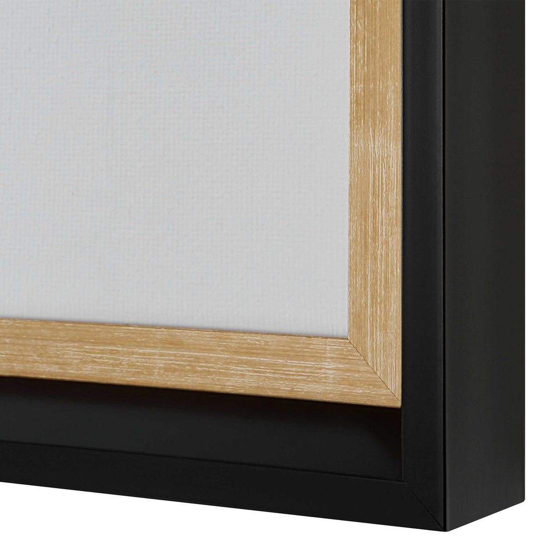 American Home Furniture Uttermost Mystere Framed Contemporary Print