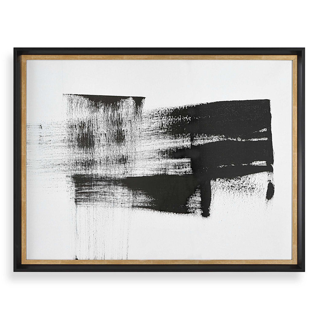 American Home Furniture Uttermost Mystere Framed Contemporary Print