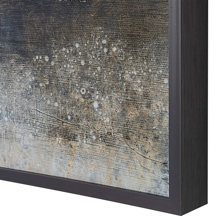 American Home Furniture Uttermost Gilt Misty Landscape Framed Print