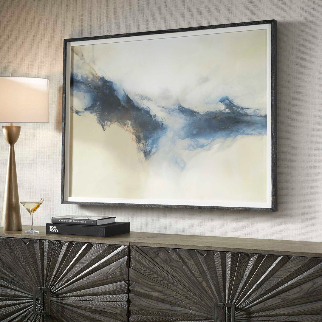 American Home Furniture Uttermost Terra Nova Abstract Framed Print
