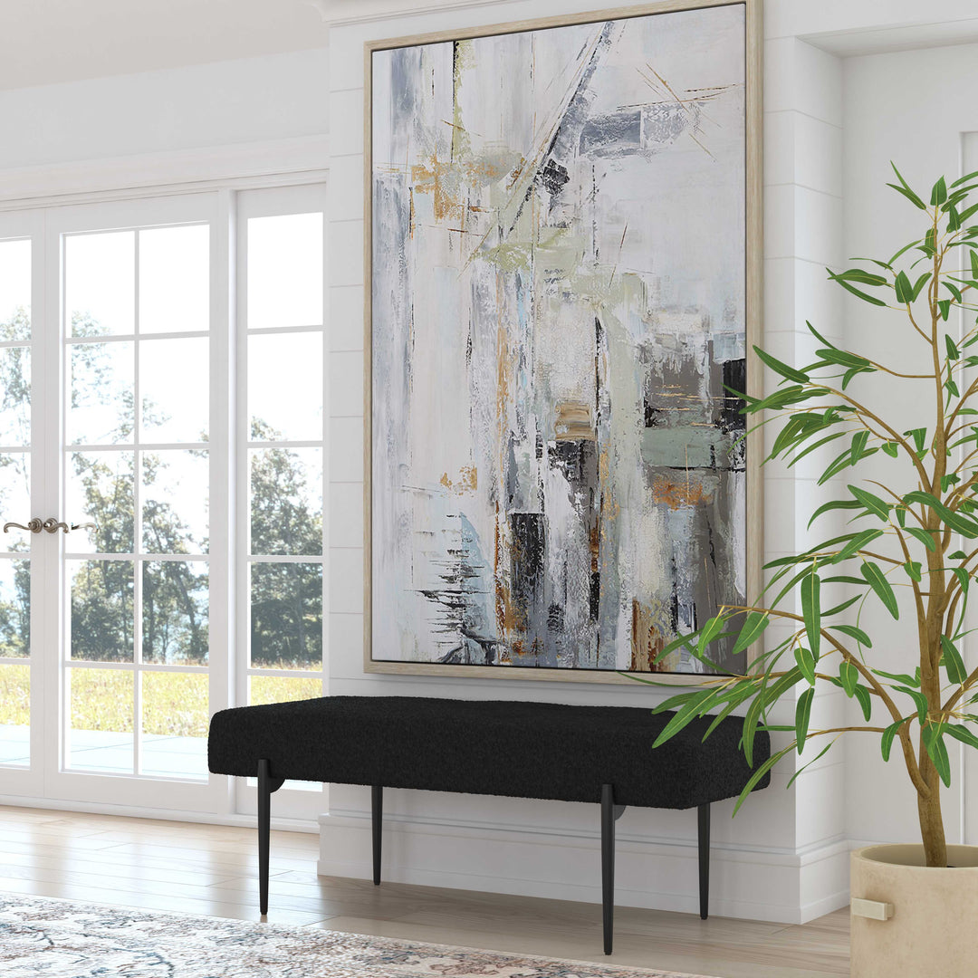 American Home Furniture Uttermost Natural Springs Hand Painted Canvas Art