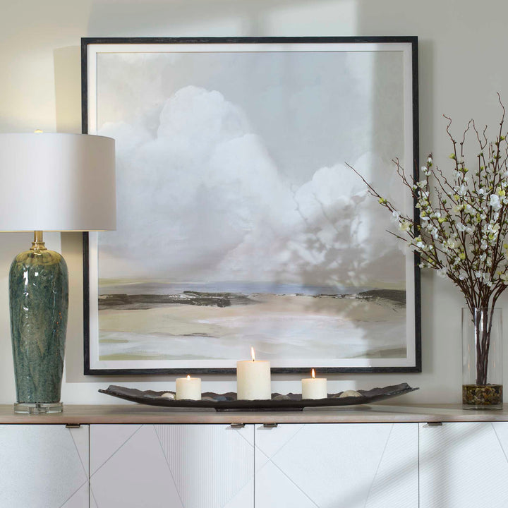 American Home Furniture Uttermost Soft Clouds Framed Print