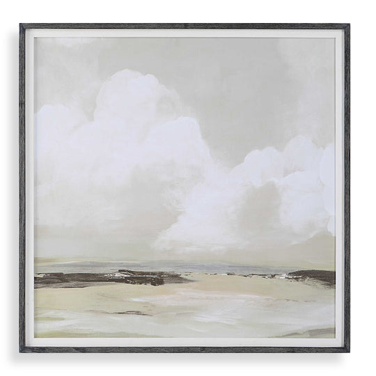 American Home Furniture Uttermost Soft Clouds Framed Print