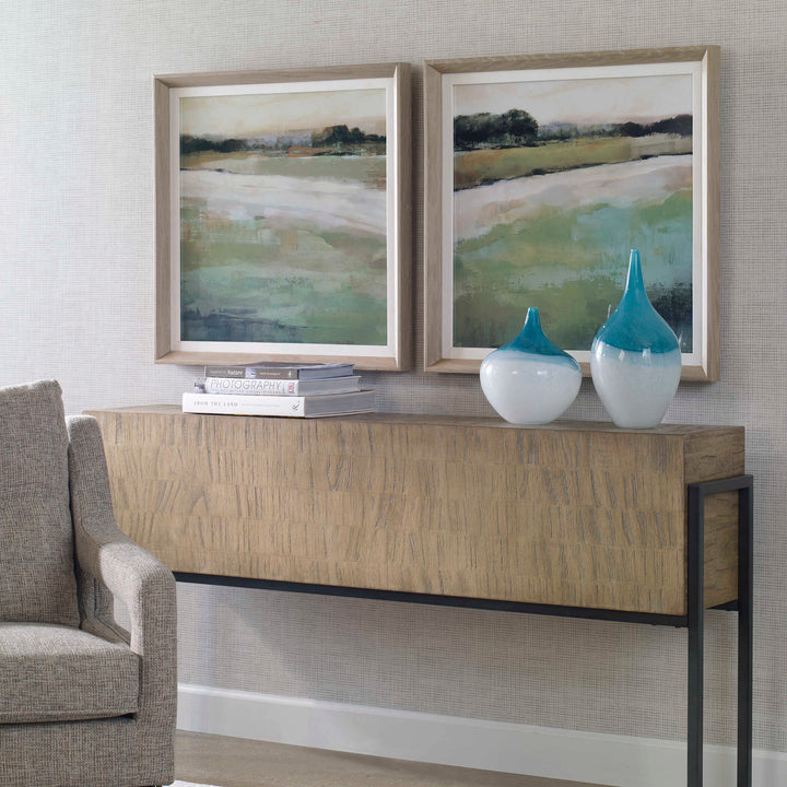 American Home Furniture Uttermost Vivid Vista Framed Prints Set of 2