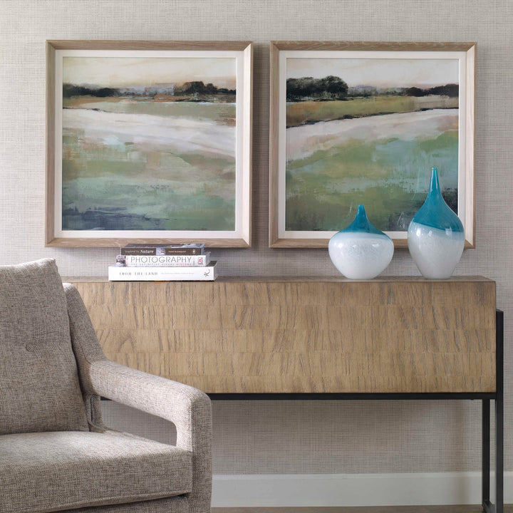 American Home Furniture Uttermost Vivid Vista Framed Prints Set of 2