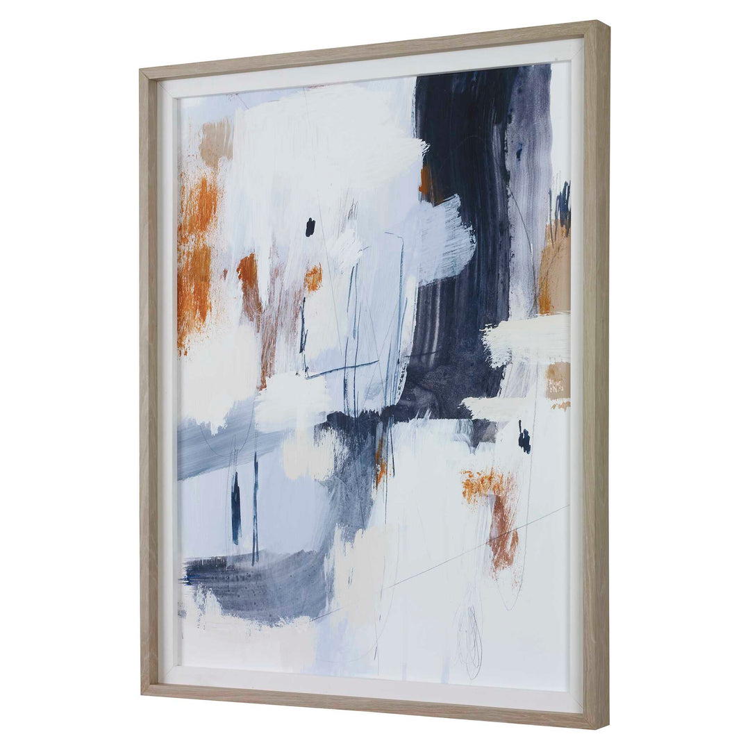 American Home Furniture Uttermost Variant Abstract Framed Print