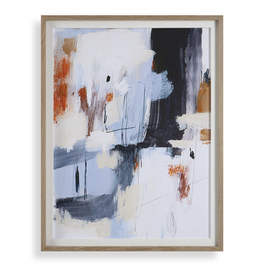 American Home Furniture Uttermost Variant Abstract Framed Print