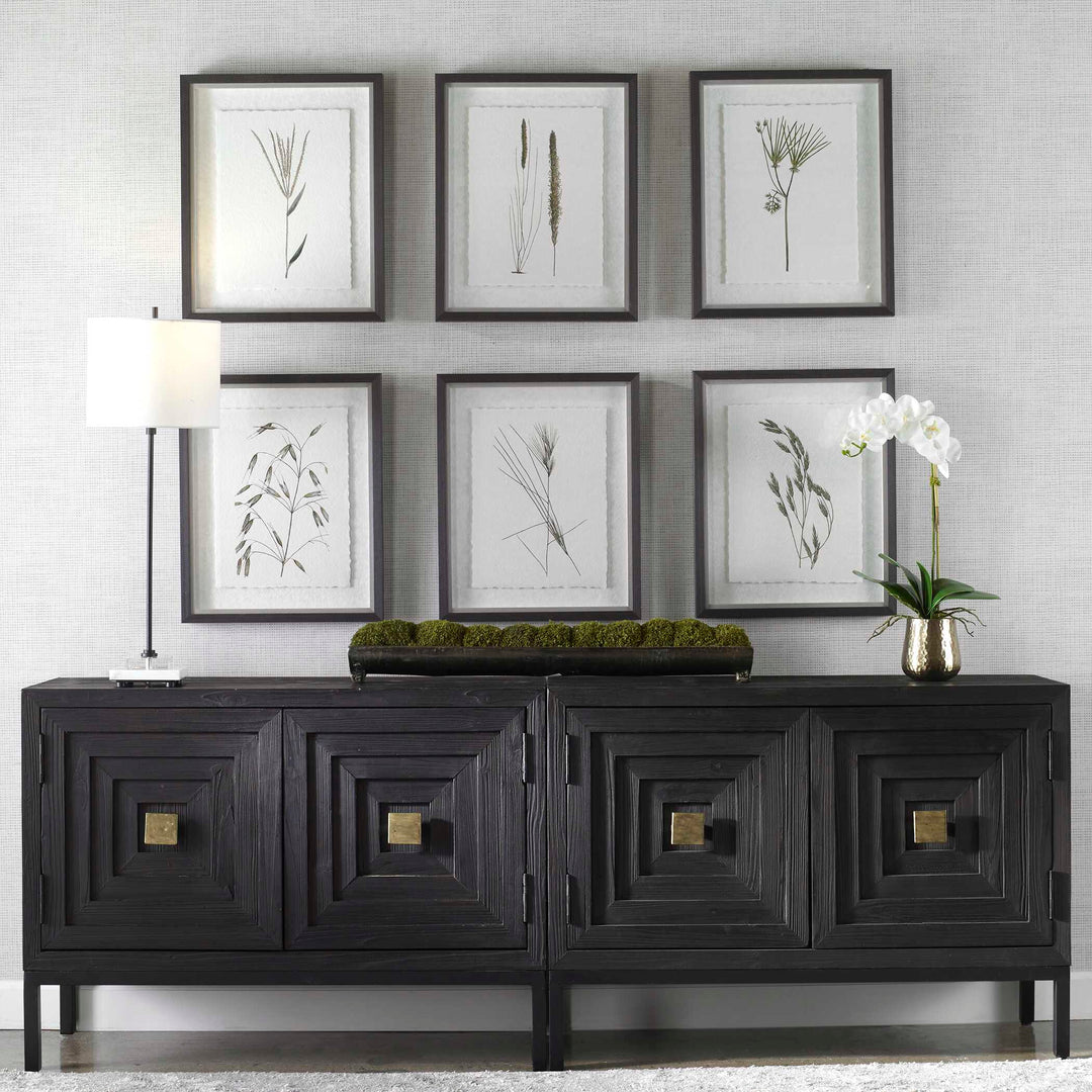 American Home Furniture Uttermost Forest Finds Framed Prints Set of 6