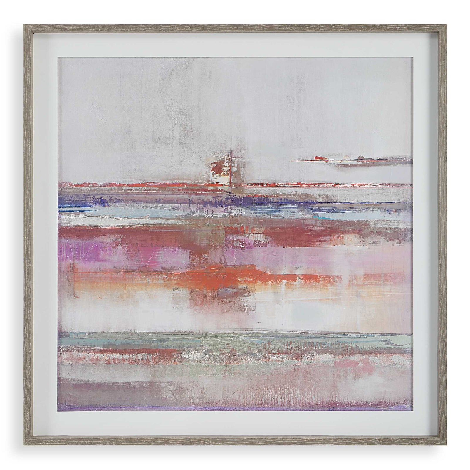 American Home Furniture Uttermost Torrent Abstract Art Framed Print