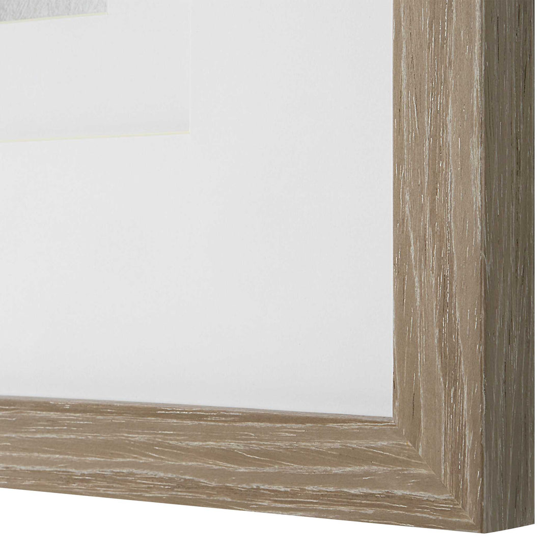 American Home Furniture Uttermost Color Block Framed Prints Set of 2
