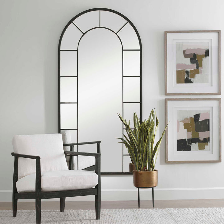 American Home Furniture Uttermost Color Block Framed Prints Set of 2