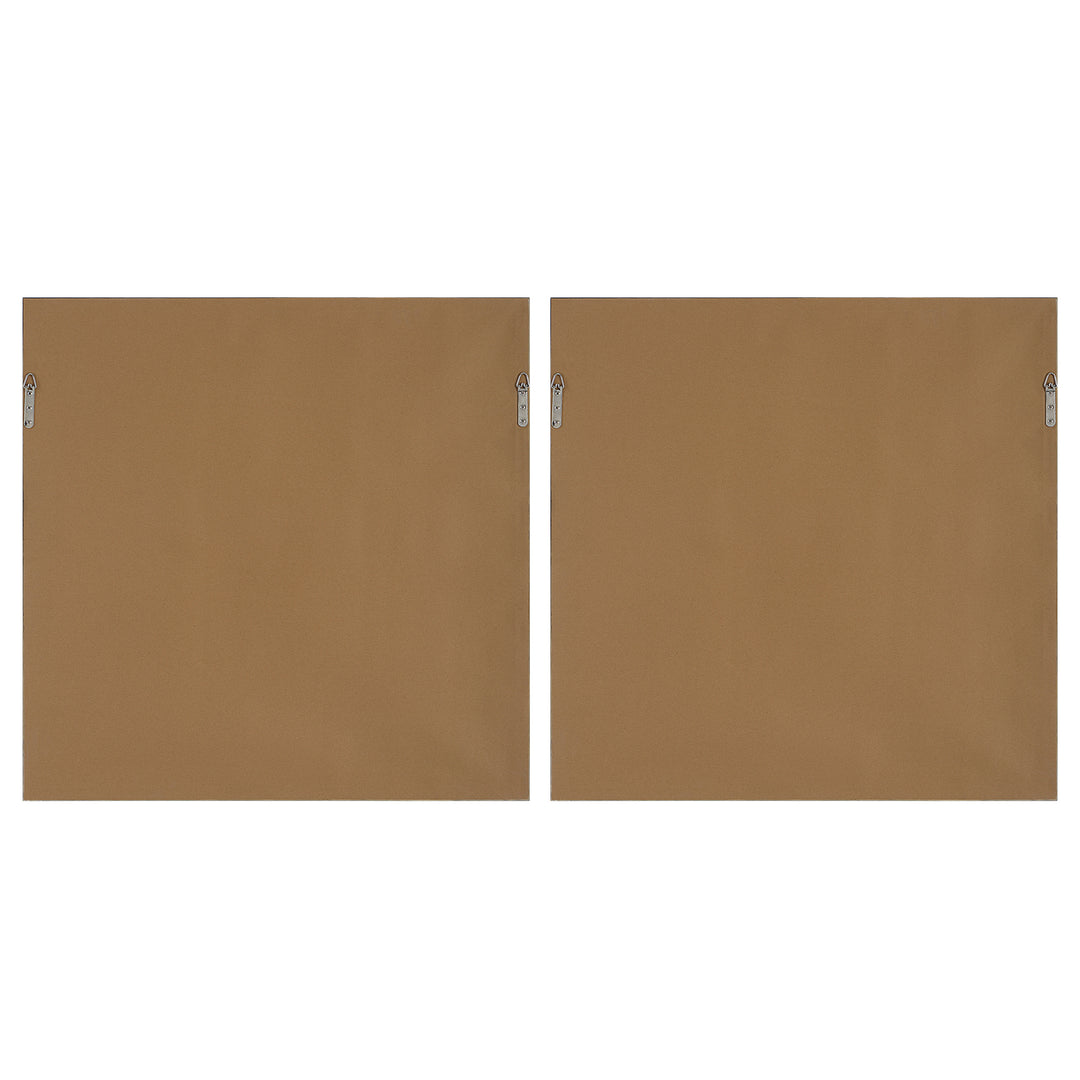 American Home Furniture Uttermost Telescopic Abstract Framed Prints Set of 2