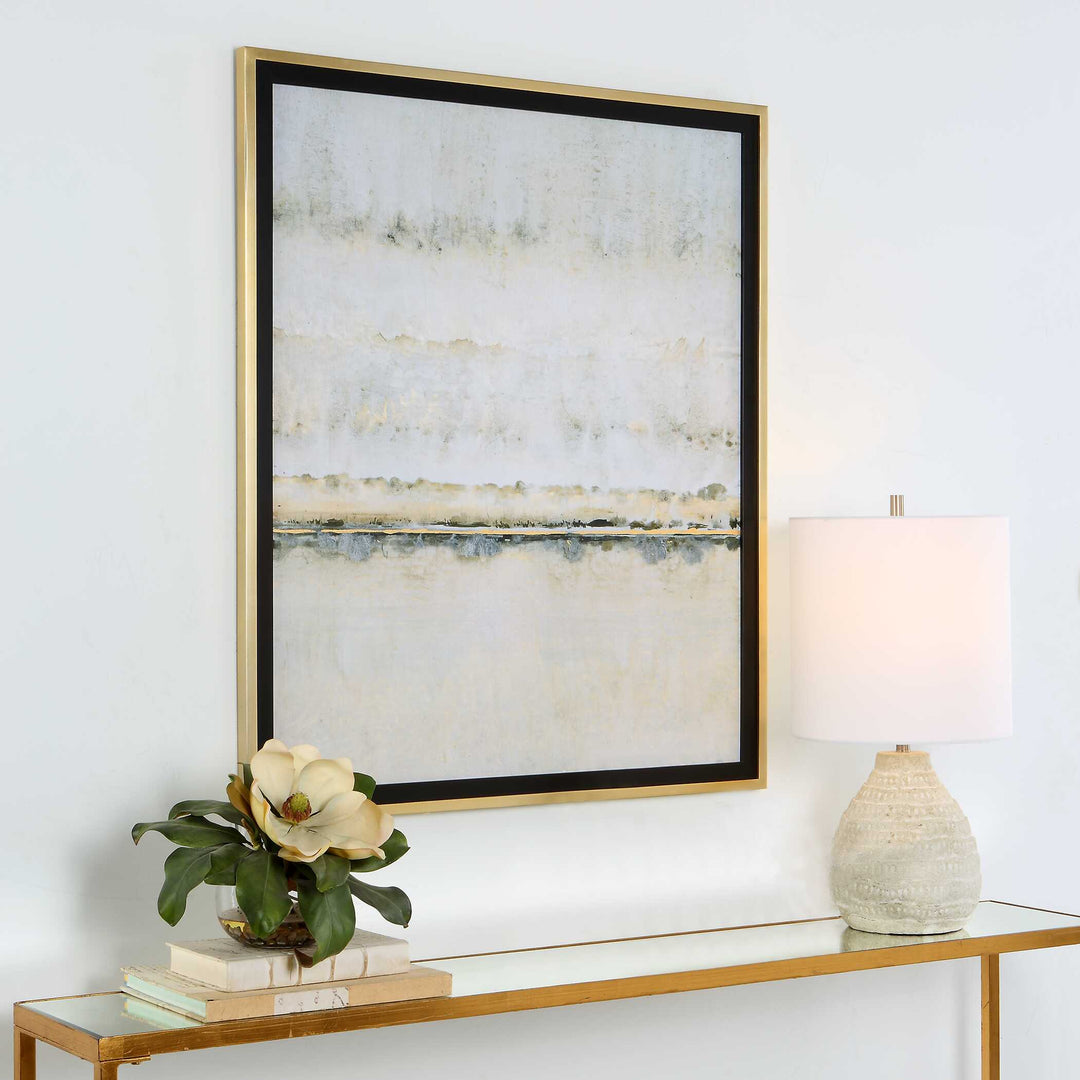 American Home Furniture Uttermost Gilded Horizon Framed Print