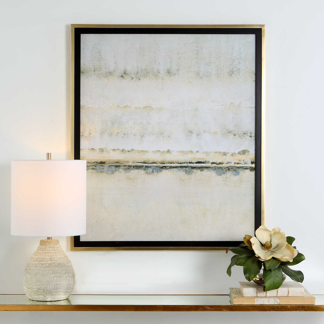 American Home Furniture Uttermost Gilded Horizon Framed Print