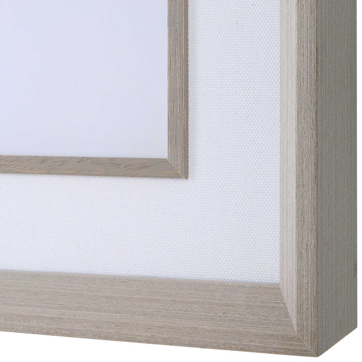 American Home Furniture Uttermost Mist Shapes Framed Prints, Set/2