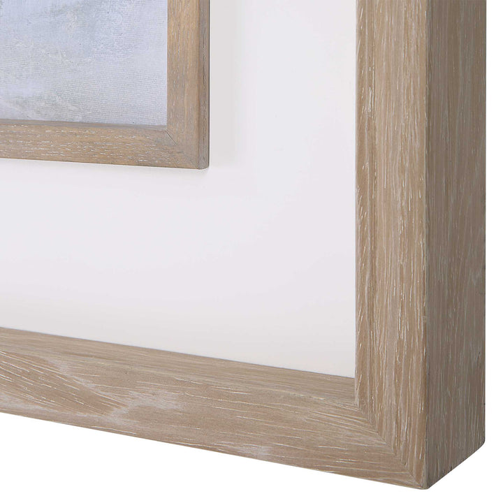 American Home Furniture Uttermost Misty Moonlight Abstract Framed Print