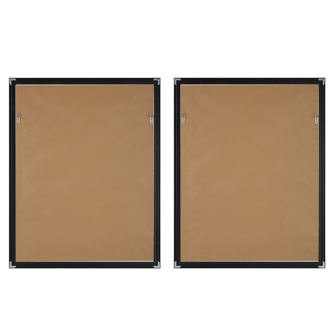 American Home Furniture Uttermost Winterland Abstract Prints, Set/2