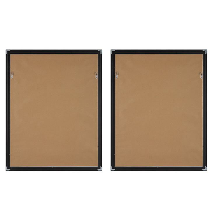 American Home Furniture Uttermost Winterland Abstract Prints, Set/2