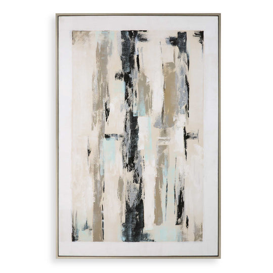 American Home Furniture Uttermost Placidity Hand Painted Abstract Art