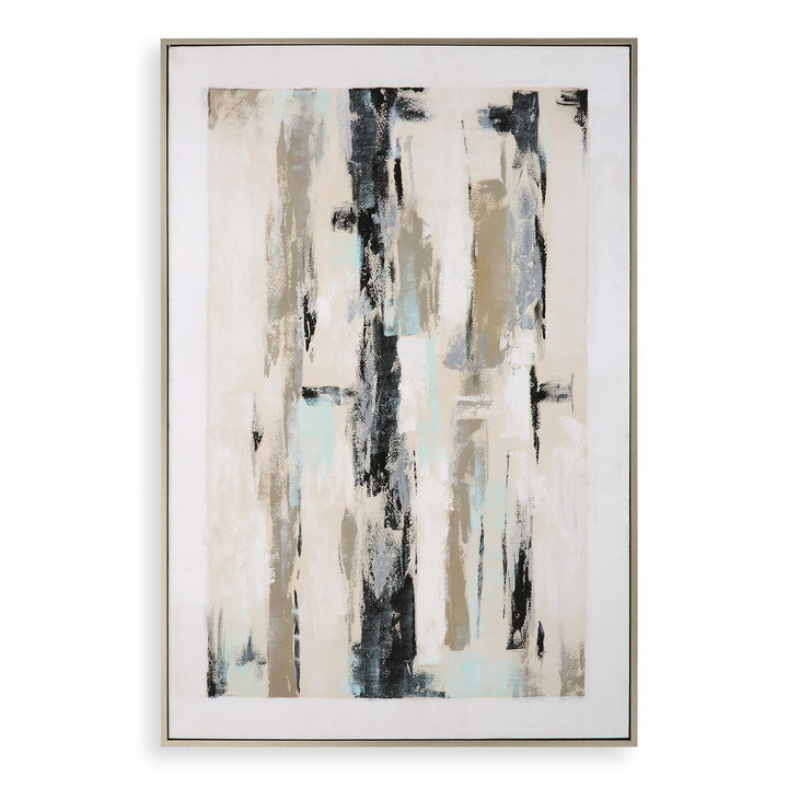 American Home Furniture Uttermost Placidity Hand Painted Abstract Art