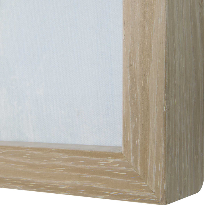 American Home Furniture Uttermost Seabreeze Abstract Framed Canvas Prints Set of 2