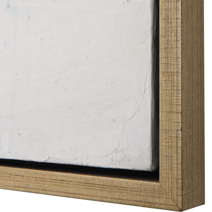 American Home Furniture Uttermost Stacked Against Hand Painted Canvas