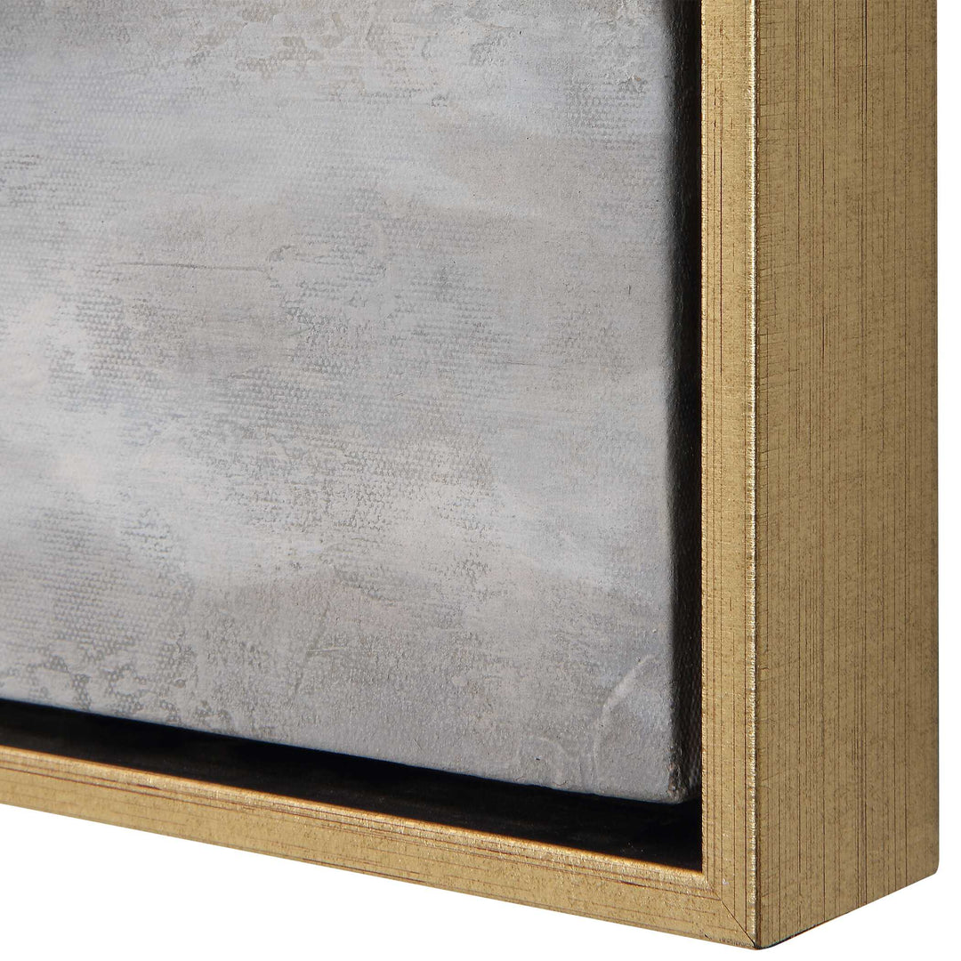 American Home Furniture Uttermost Storm Clouds Abstract Hand Painted Art