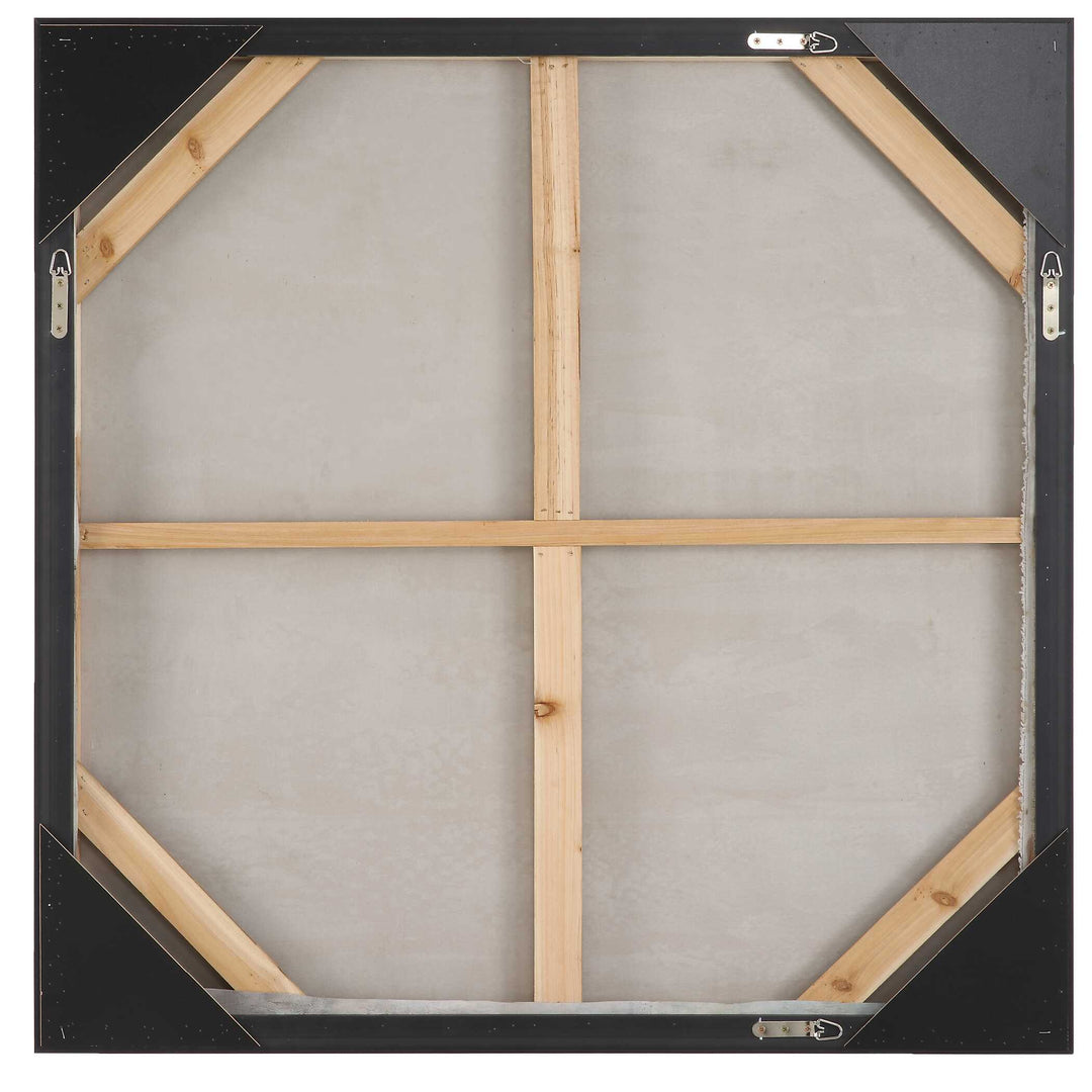 American Home Furniture Uttermost Storm Clouds Abstract Hand Painted Art