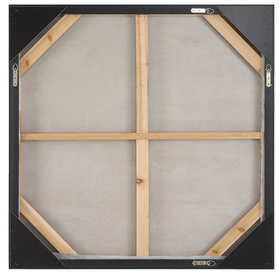 American Home Furniture Uttermost Storm Clouds Abstract Hand Painted Art