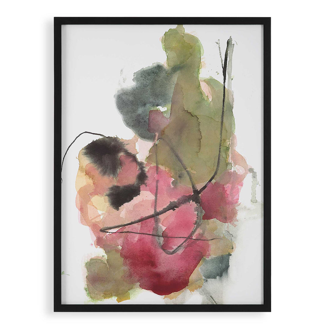 American Home Furniture Uttermost Euphoria Abstract Art Print