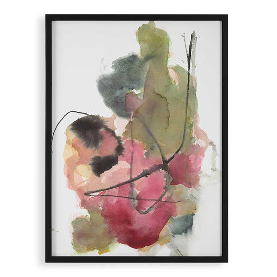 American Home Furniture Uttermost Euphoria Abstract Art Print