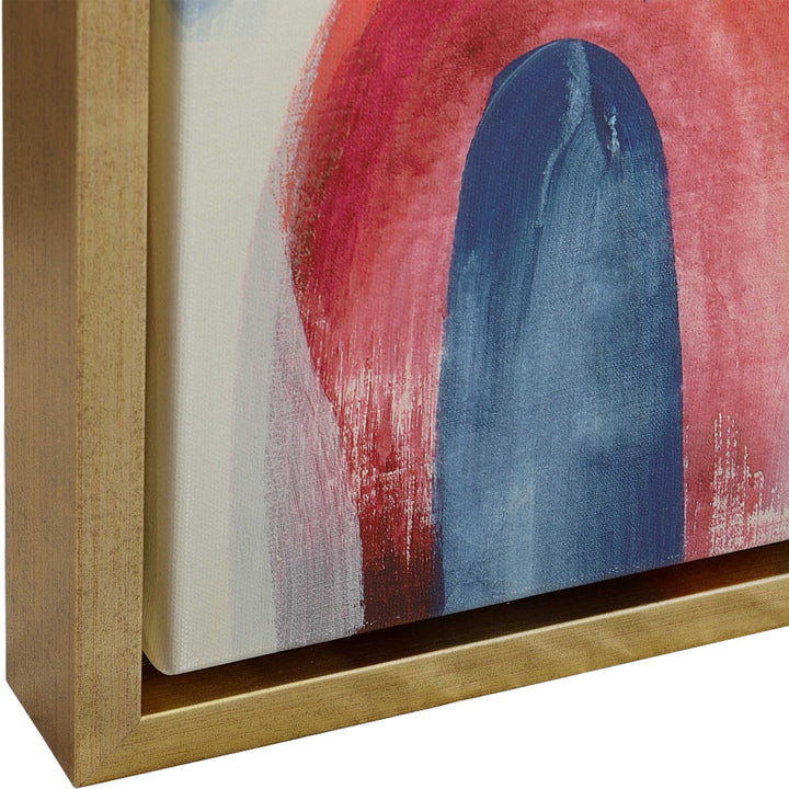 American Home Furniture Uttermost Reawaken Framed Abstract Art