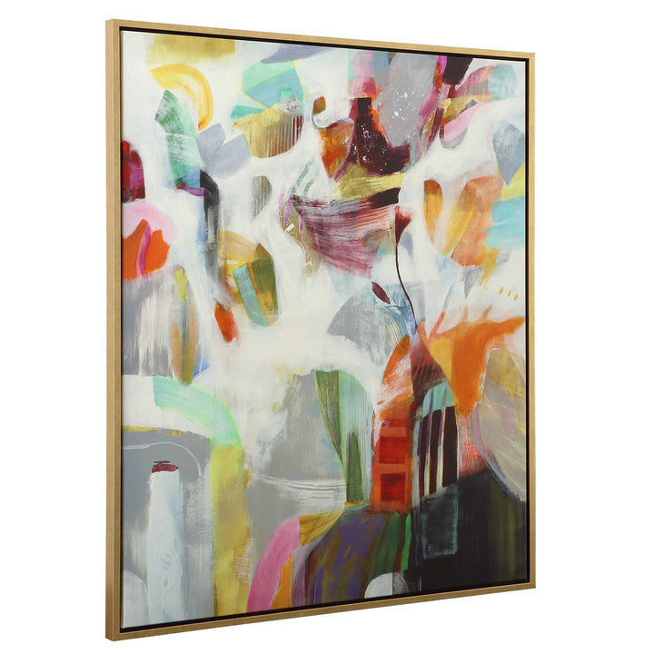 American Home Furniture Uttermost Renewal Framed Abstract Art