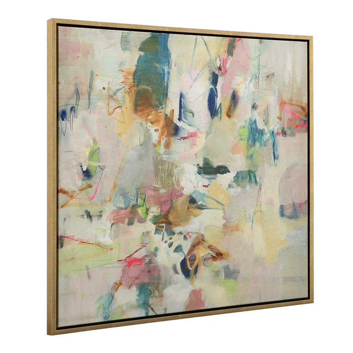 American Home Furniture Uttermost Party Time Framed Abstract Art