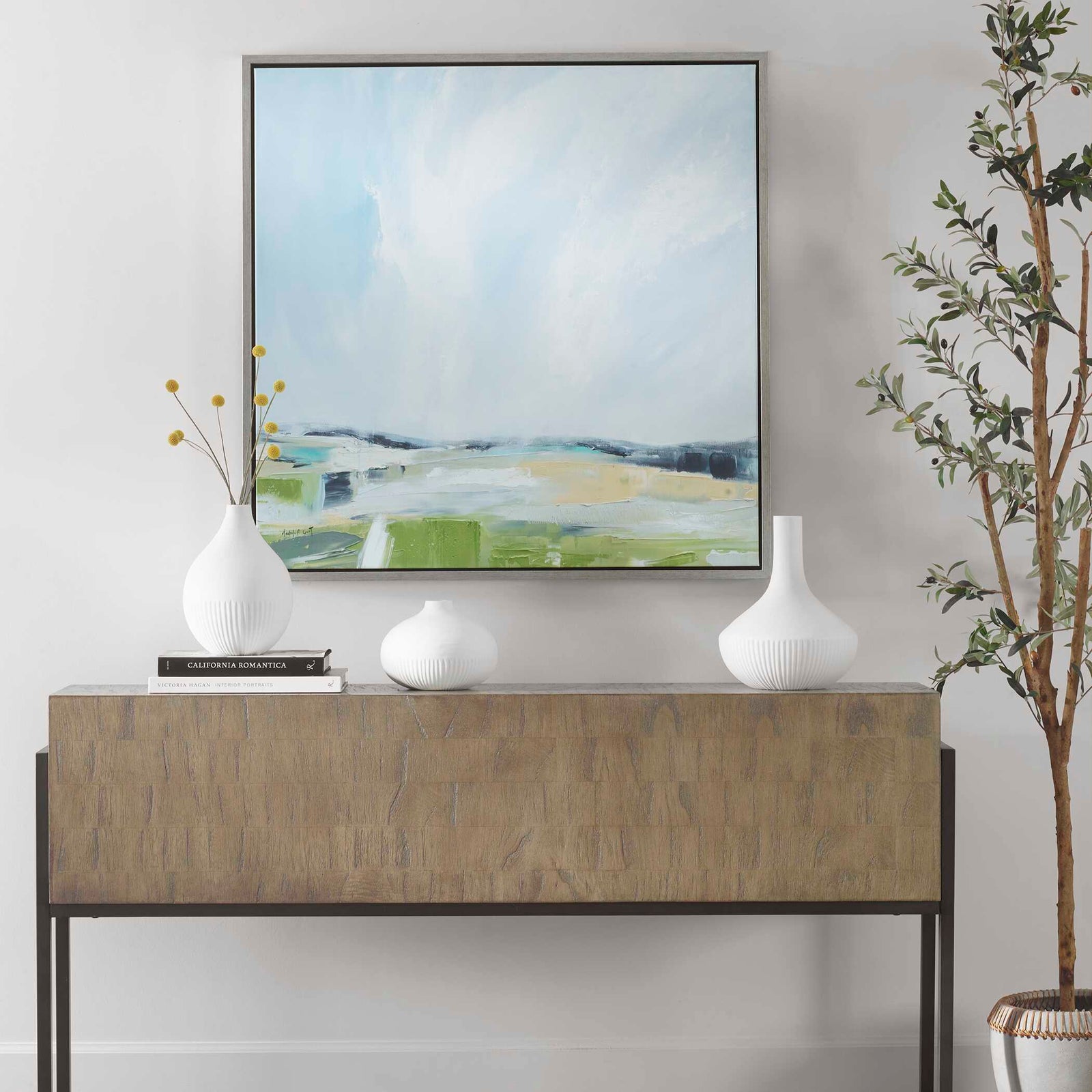 American Home Furniture Uttermost For His Glory Framed Landscape Art