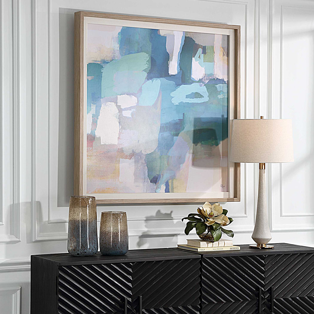 American Home Furniture Uttermost Continue On Abstract Framed Print