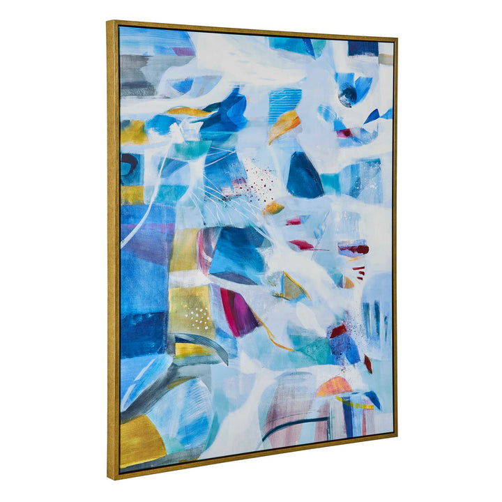 American Home Furniture Uttermost The Story Of Water Abstract Art