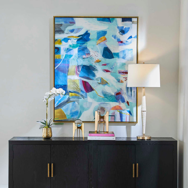 American Home Furniture Uttermost The Story Of Water Abstract Art