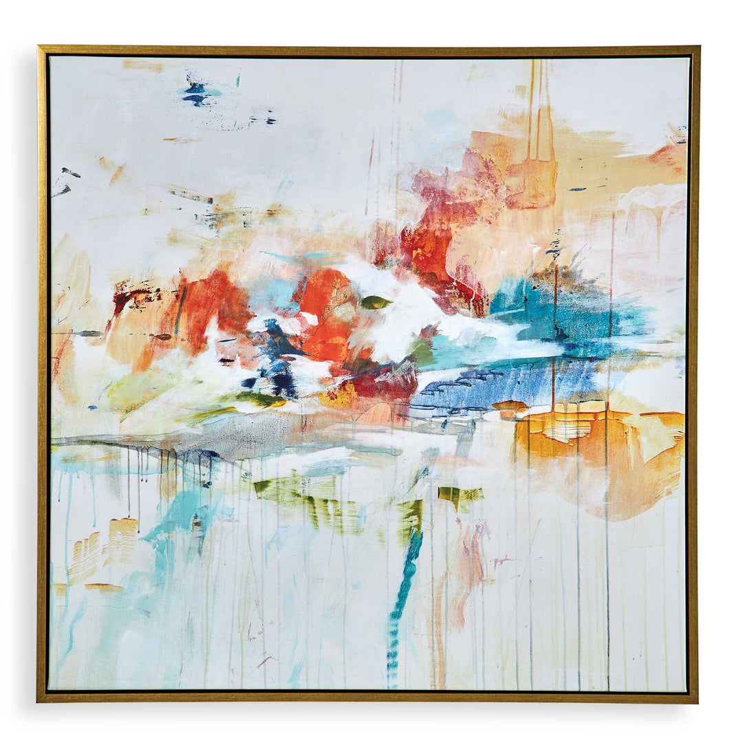 American Home Furniture Uttermost Dream State Framed Abstract Art