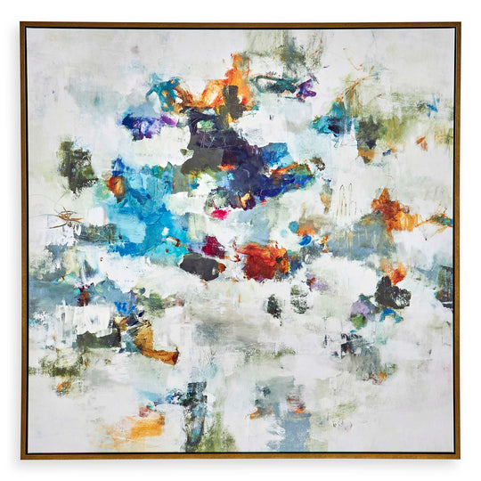 American Home Furniture Uttermost Rock & Roll Framed Abstract Art