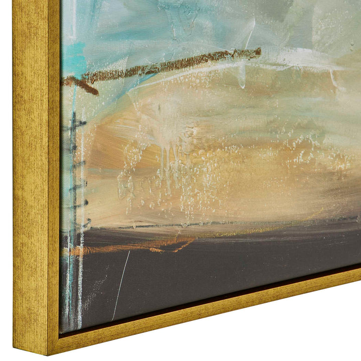 American Home Furniture Uttermost Painters High Revisited Framed Abstract Art